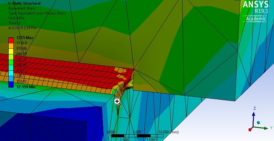 Weld fatigue analysis